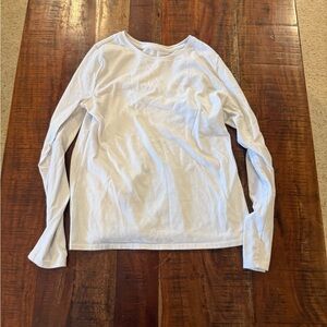 wonder nation White Crewneck Long Sleeve Tee